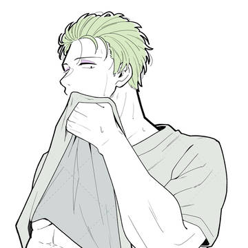 液タブ練習　森擬