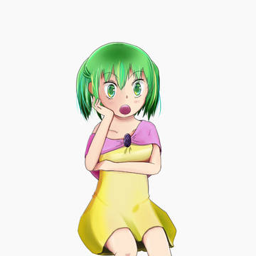 頬杖トリィ