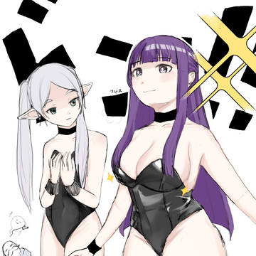 「服だけバニーガールになる魔法」