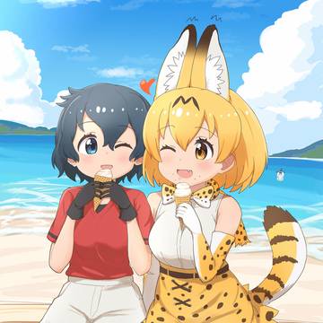 🎒😸🍦🌊