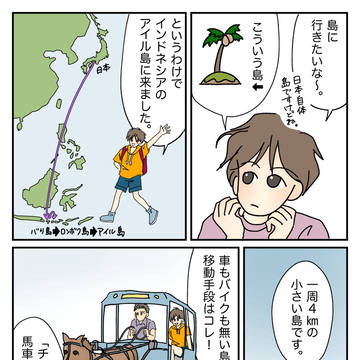 インドネシアの島探訪