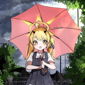 雨の日のイブキ