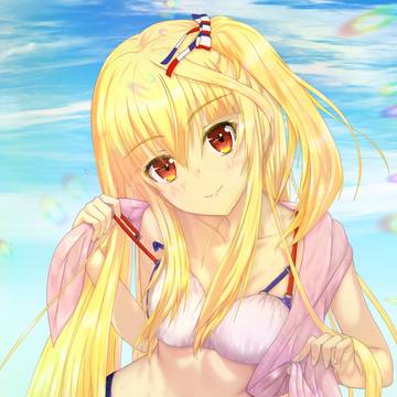 「一緒に泳ぎましょっ！」