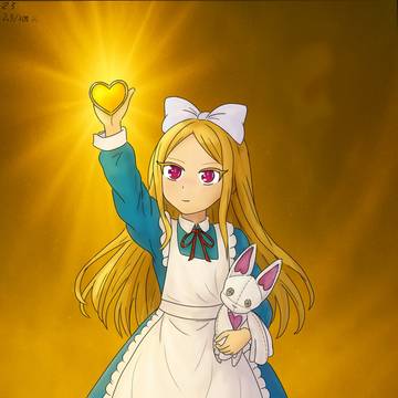 re-dibujo Alice goood "Wattpad"