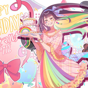 Happy birthday！🌈