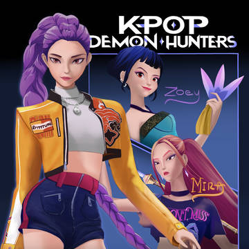 Huntrix - Rumi / Mira / Zoey ❤️🔥