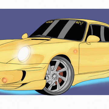 Porsche 964 Combat Veilside