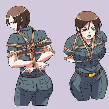 縛られた
