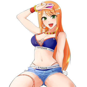 今描きたいものを好きに描いた紫雲清夏