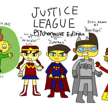 Justice League X Psychonauts