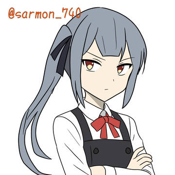 初描き霞ちゃん