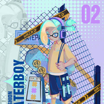INKFORM_02: SkateBoy