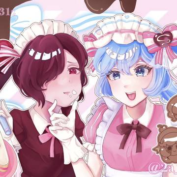 擬人化/Valentine❤️️️️🩵🍫
