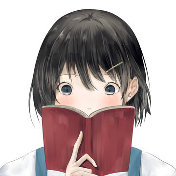 本を読む女の子