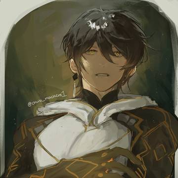 Zhongli fanart