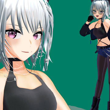 MMDあおぎり高校 萌実さん配布します