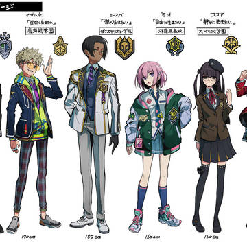 学園キャラクターイメージ