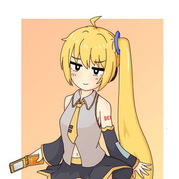 どこか不満げな表情の亞北ネルちゃん