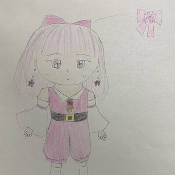 花橋愛華(春の巫女)の姿