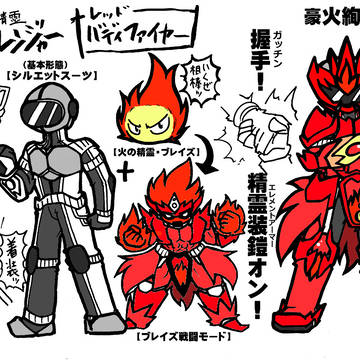 超精霊バディレンジャー　バディファイヤー