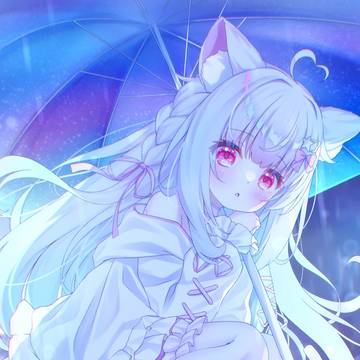【无偿】雨中猫猫