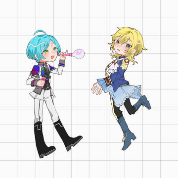 かなかお（奏薫）デフォルメイラスト