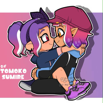 Tomoko and Sumire (Sploon OCs)