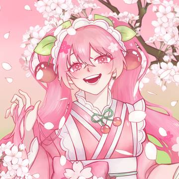 和風喫茶桜ミク