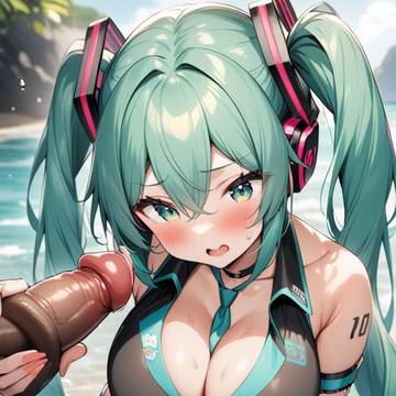 下品なミク