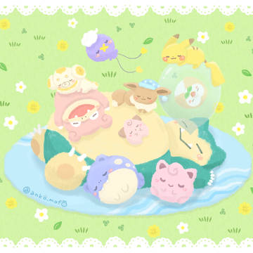 ポケスリ2周年♡🐑🌼🌿.∘