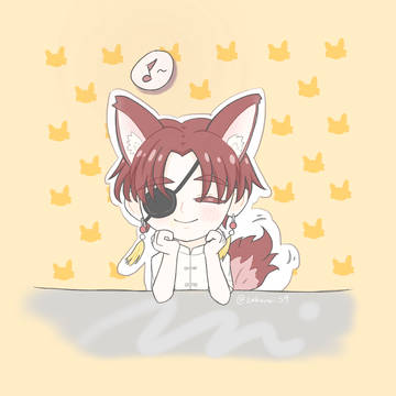 嬉しい狐♪