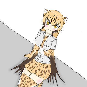座りチーター