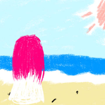 花火とルカさん(曲の宣伝)