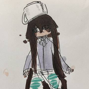 色付き落書き