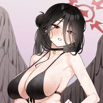 水着ハスミ