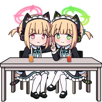 Saiba Twins Chill Break Time