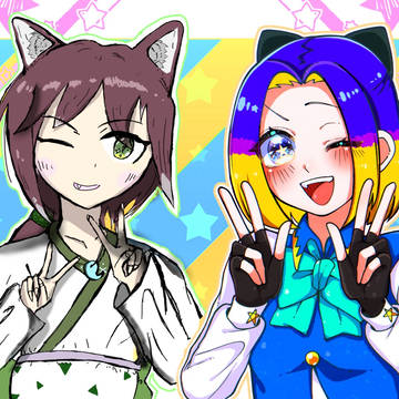 いなりチャと合作しました！！