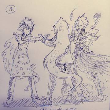 ツイステ落書き①