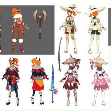 キャラクターデザイン