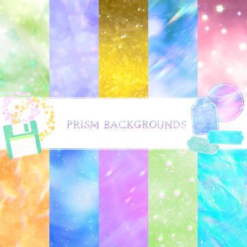 有料素材集「PRISM BACKGROUNDS」