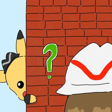 ピカチュウのマスコットの中にいるのは誰です