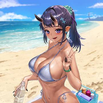夏っぽい雰囲気
