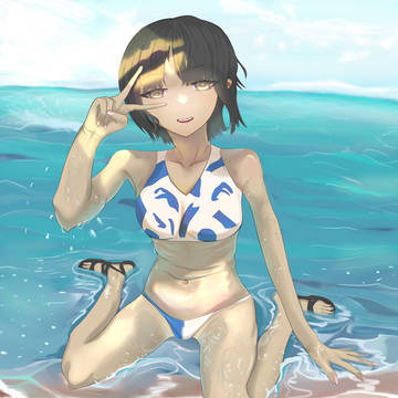 海と少女