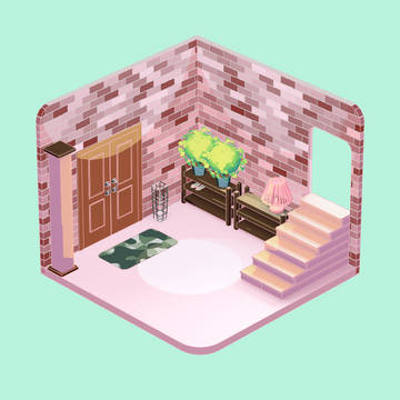 Just another isomatic room