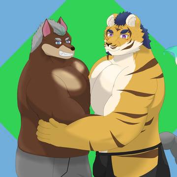 胸合わせユーゴ&ジョニー