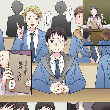 【個人依頼】将来の理想的な職業テストを受けた男子生徒達の話(TS