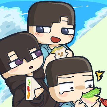 サンドイッチと人間組🥪
