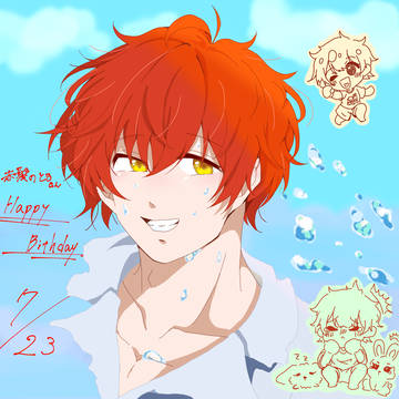 赤髪のともさんお誕生日おめでとうございます!!
