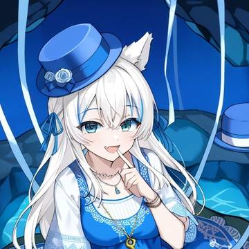 白い耳のオオカミ少女