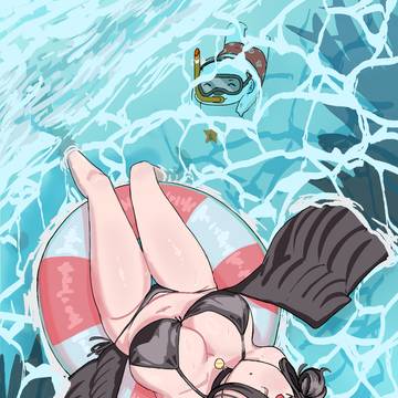 ハスミ（水着）